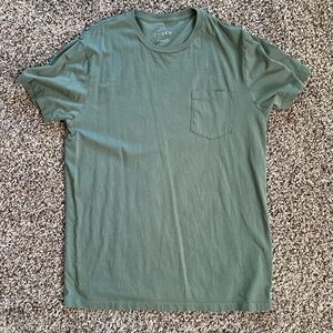 J Crew Slim washed t shirt size L